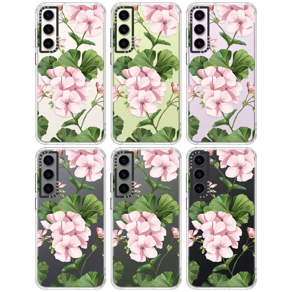 Geranium Phone Case - Samsung Galaxy S23 Case - MOSNOVO