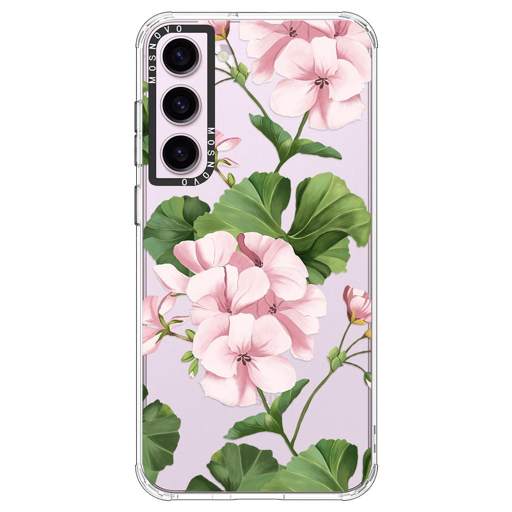 Geranium Phone Case - Samsung Galaxy S23 Plus Case - MOSNOVO