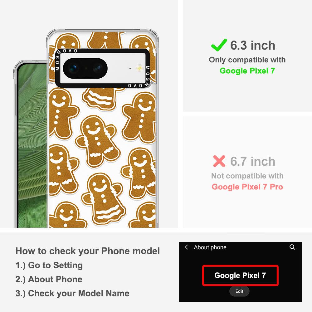 Ginger Breadman Phone Case - Google Pixel 7 Case - MOSNOVO