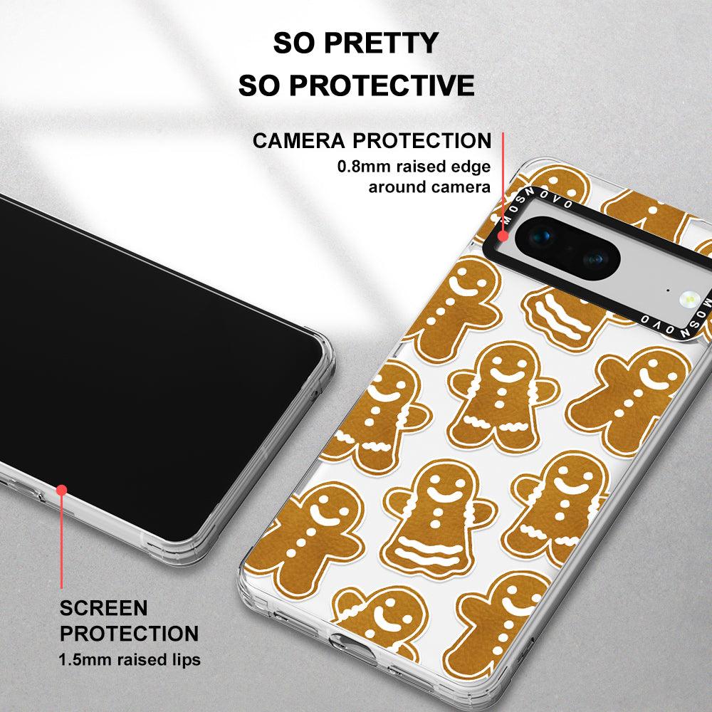 Ginger Breadman Phone Case - Google Pixel 7 Case - MOSNOVO