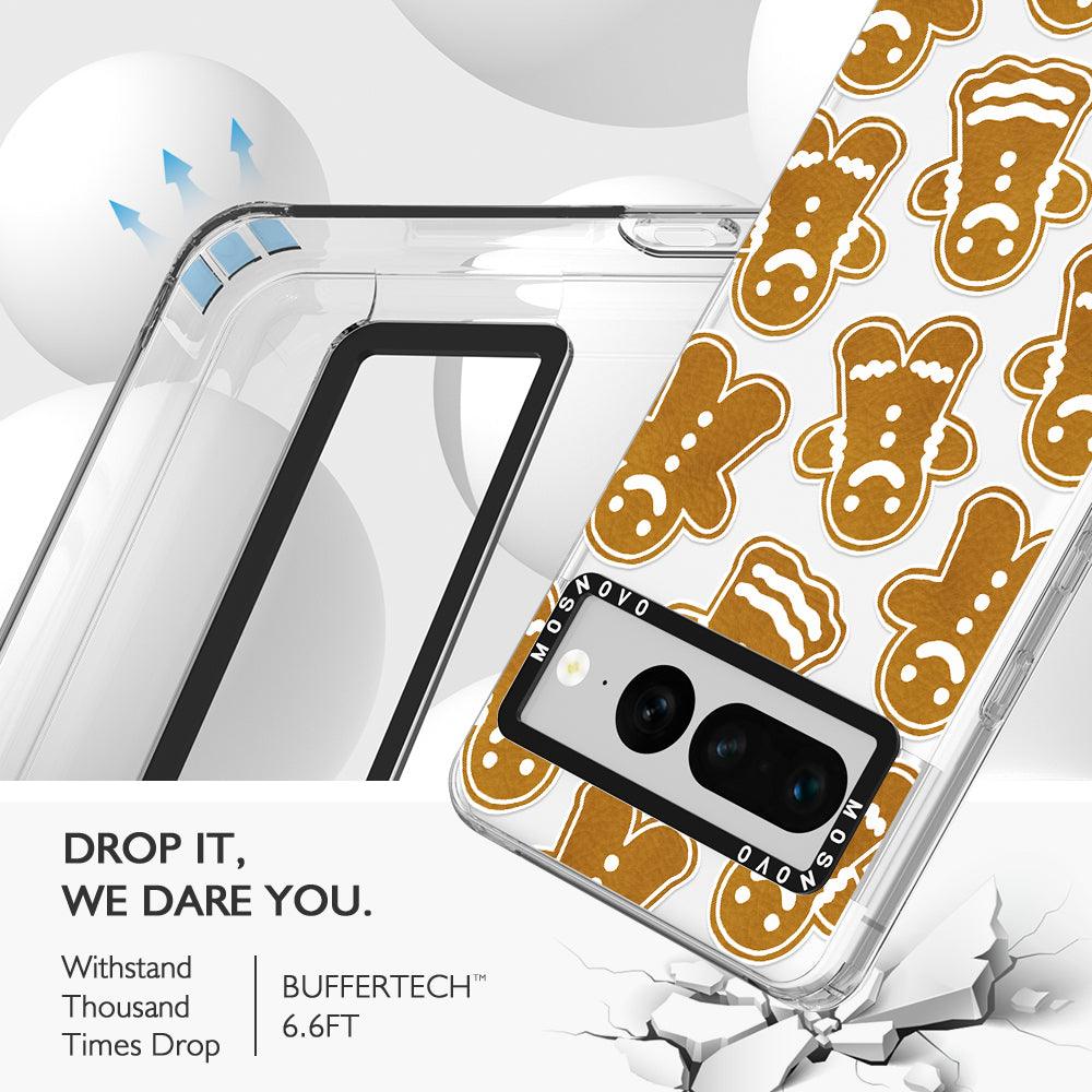 Ginger Breadman Phone Case - Google Pixel 7 Pro Case - MOSNOVO