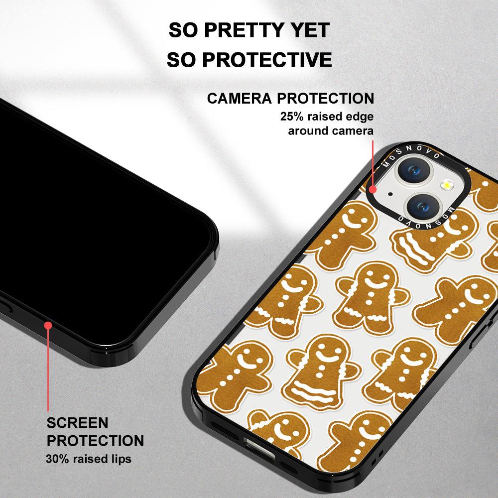 Ginger Breadman Phone Case - iPhone 14 Plus Case - MOSNOVO