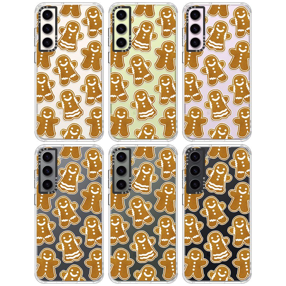 Ginger Breadman Phone Case - Samsung Galaxy S23 Case - MOSNOVO