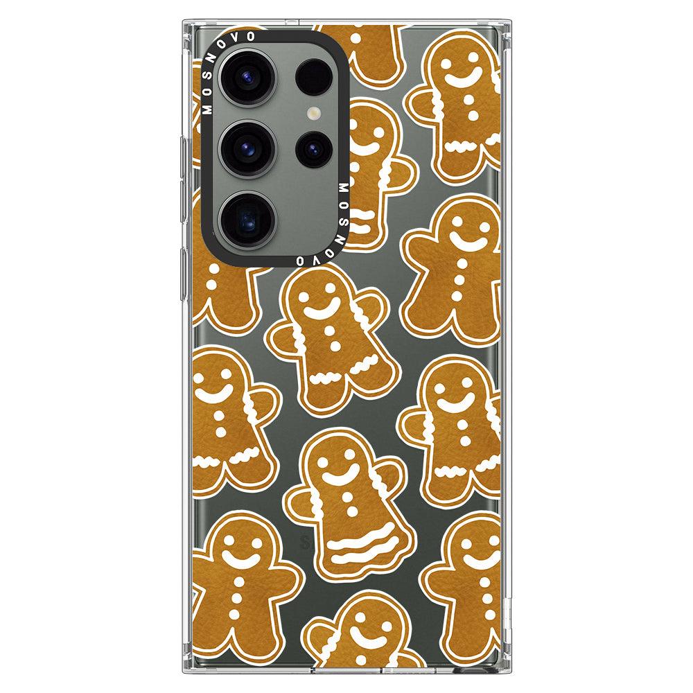 Ginger Breadman Phone Case - Samsung Galaxy S23 Ultra Case - MOSNOVO