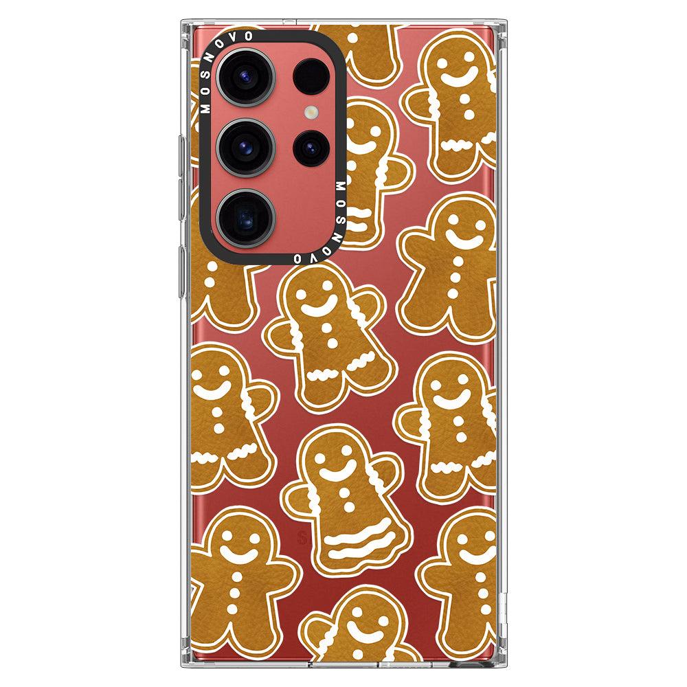 Ginger Breadman Phone Case - Samsung Galaxy S23 Ultra Case - MOSNOVO