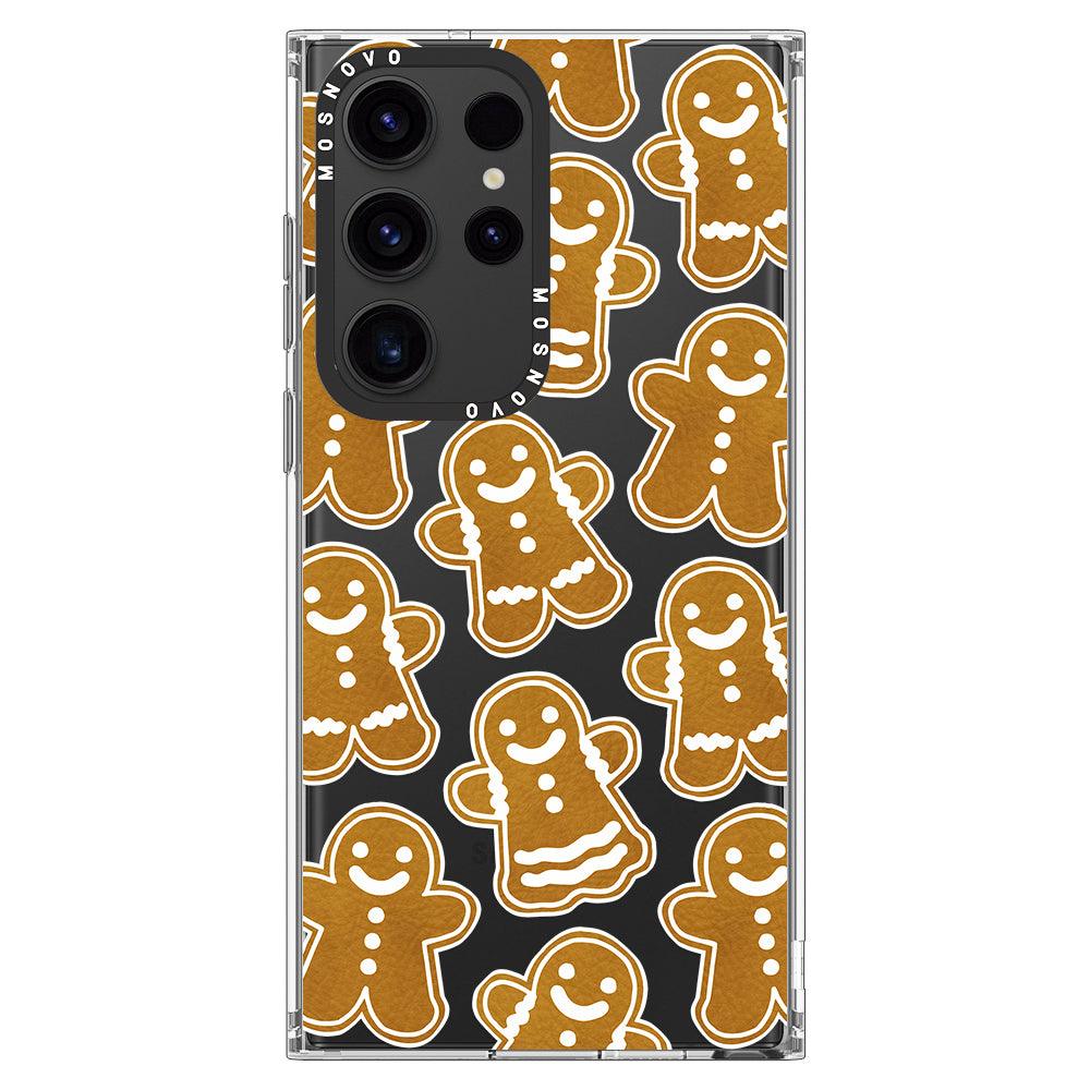 Ginger Breadman Phone Case - Samsung Galaxy S23 Ultra Case - MOSNOVO