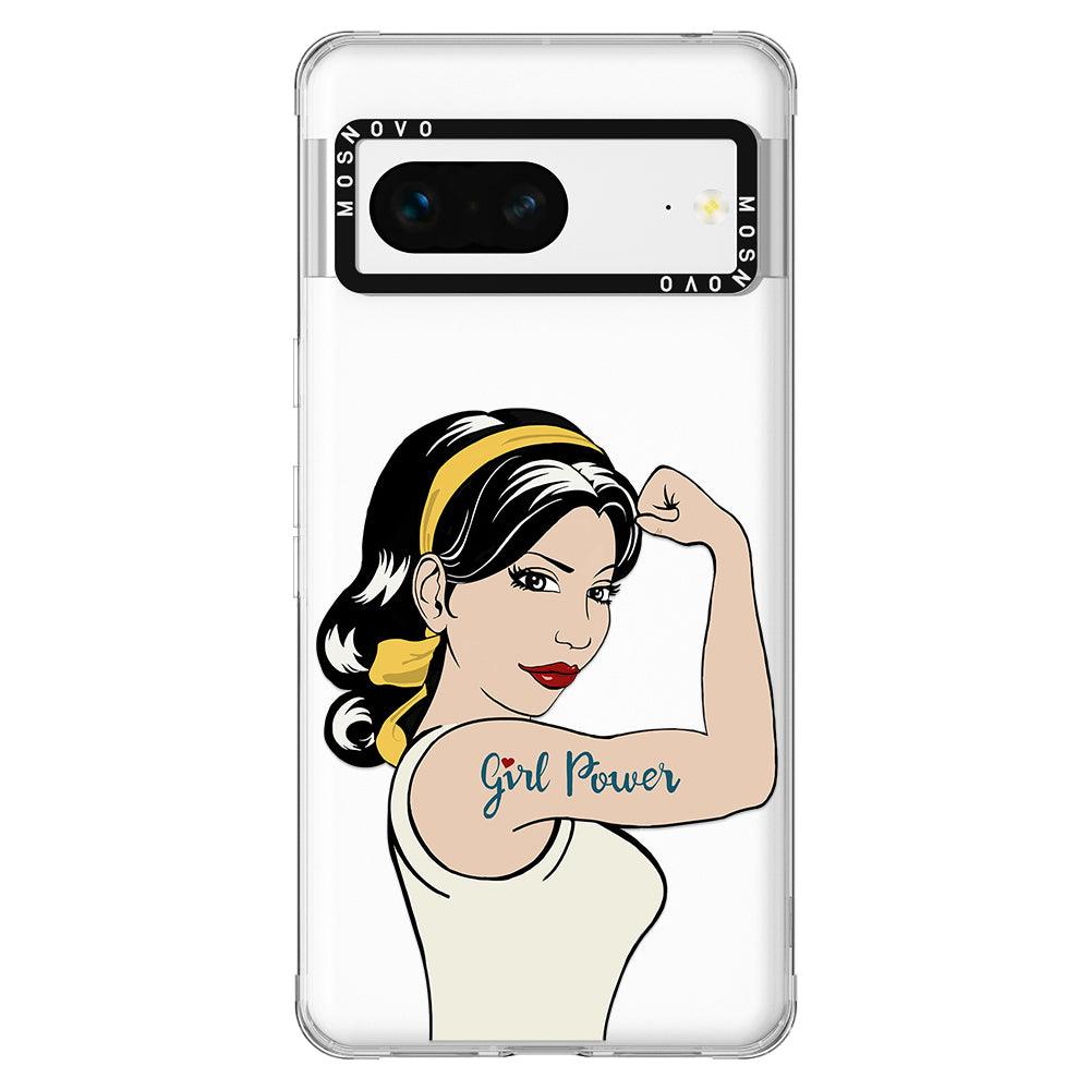 Girl Power Phone Case - Google Pixel 7 Case - MOSNOVO