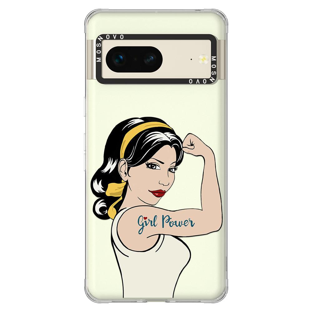 Girl Power Phone Case - Google Pixel 7 Case - MOSNOVO