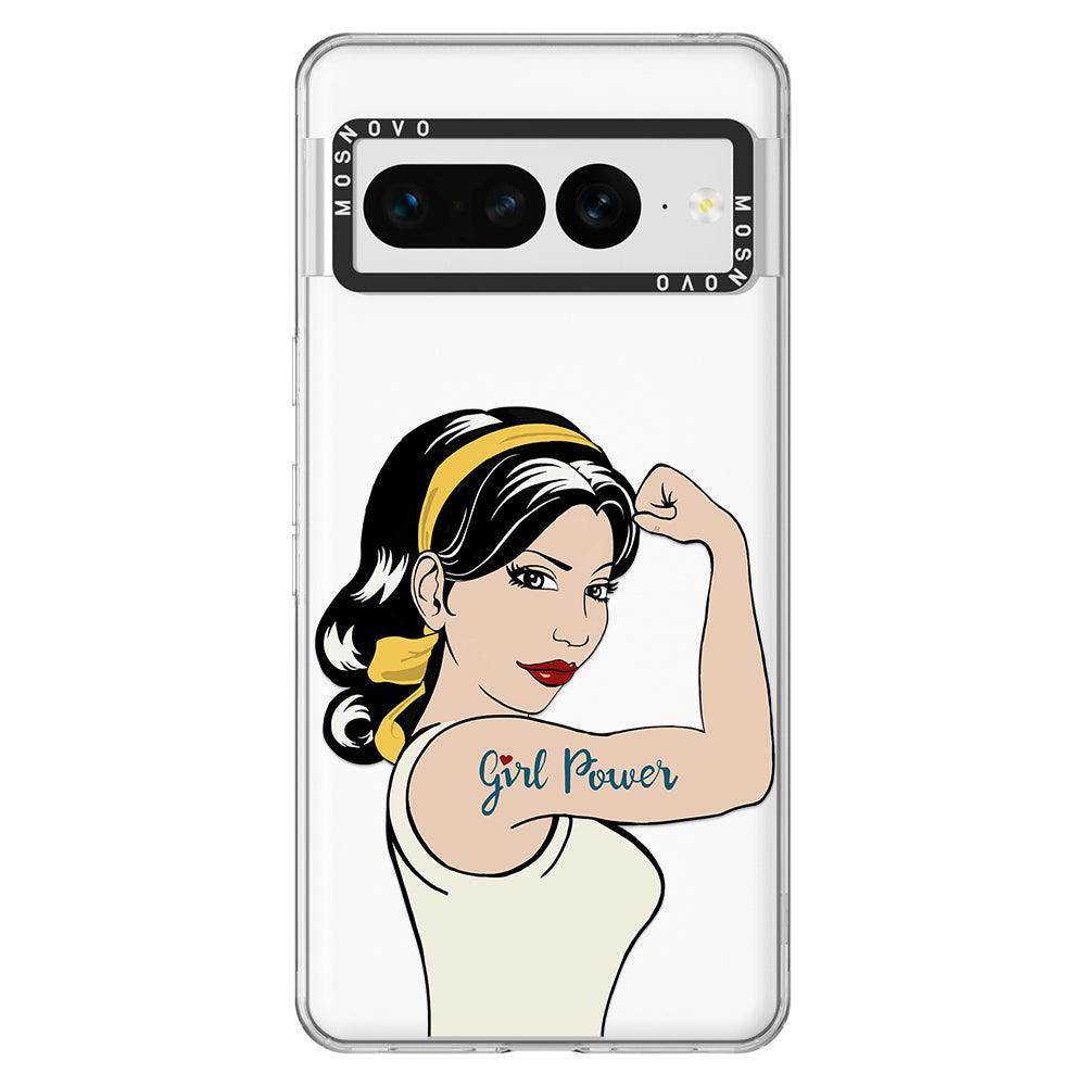 Girl Power Phone Case - Google Pixel 7 Pro Case - MOSNOVO