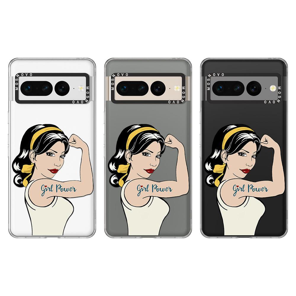 Girl Power Phone Case - Google Pixel 7 Pro Case - MOSNOVO