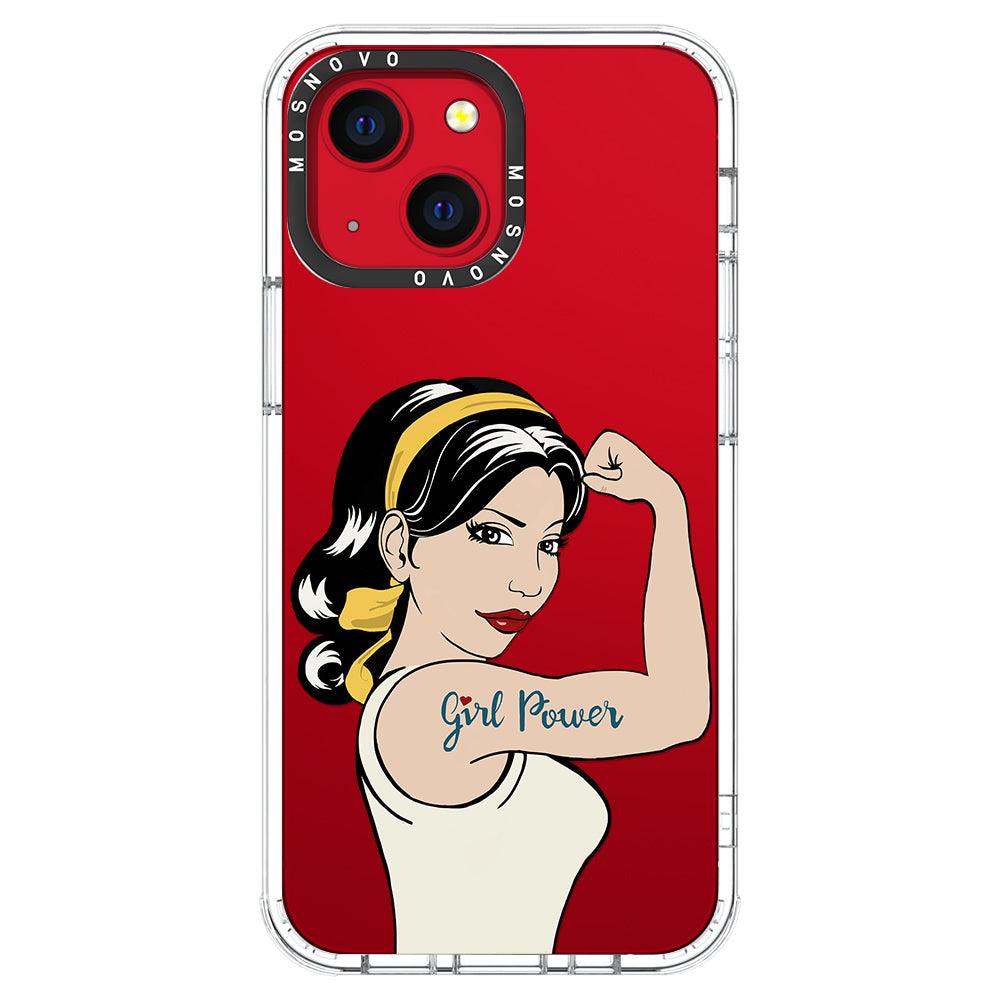 Girl Power Phone Case - iPhone 13 Mini Case – MOSNOVO