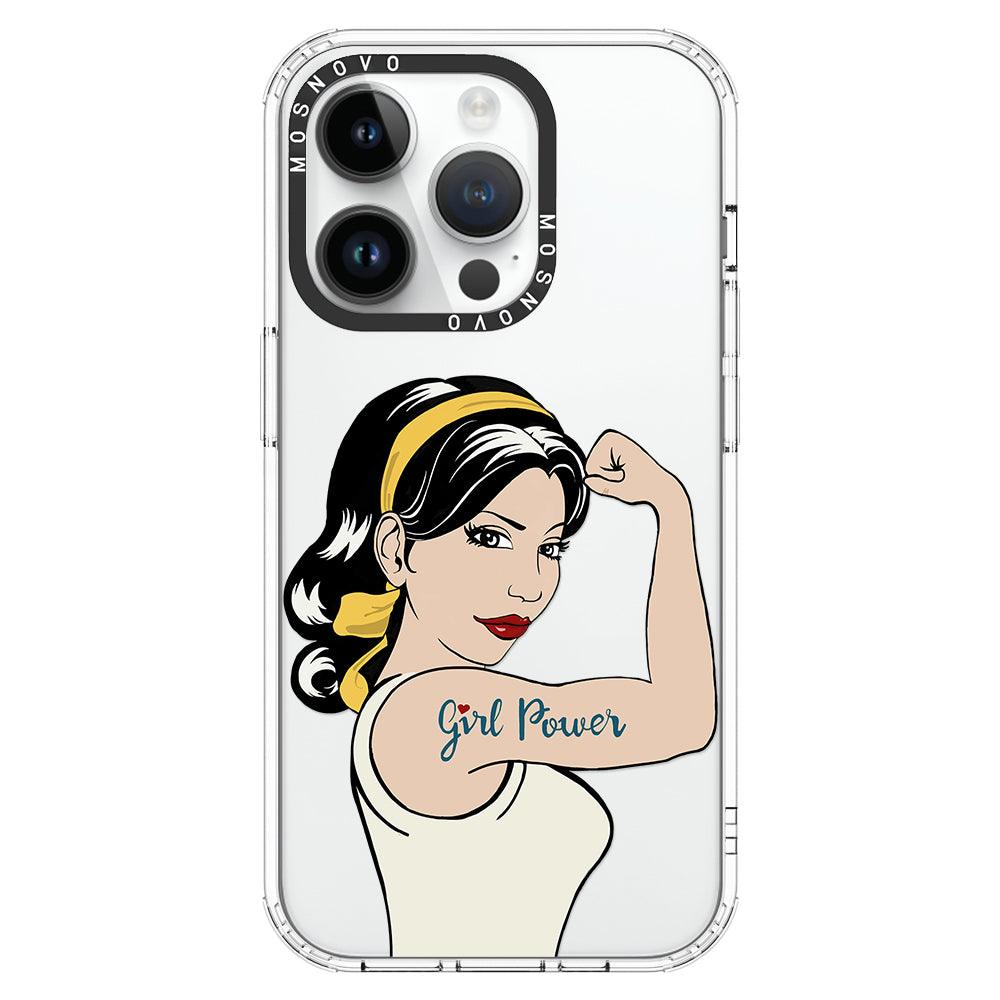 Girl Power Phone Case - iPhone 14 Pro Case - MOSNOVO