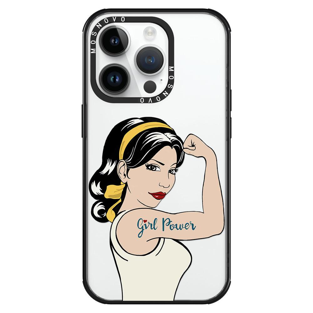 Girl Power Phone Case - iPhone 14 Pro Case - MOSNOVO