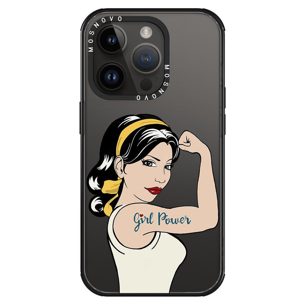 Girl Power Phone Case - iPhone 14 Pro Case - MOSNOVO