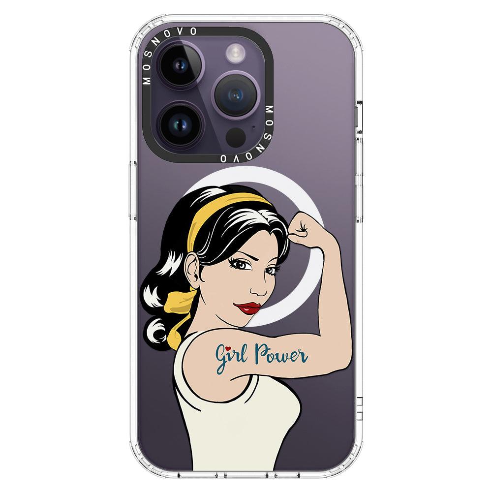 Girl Power Phone Case - iPhone 14 Pro Case - MOSNOVO