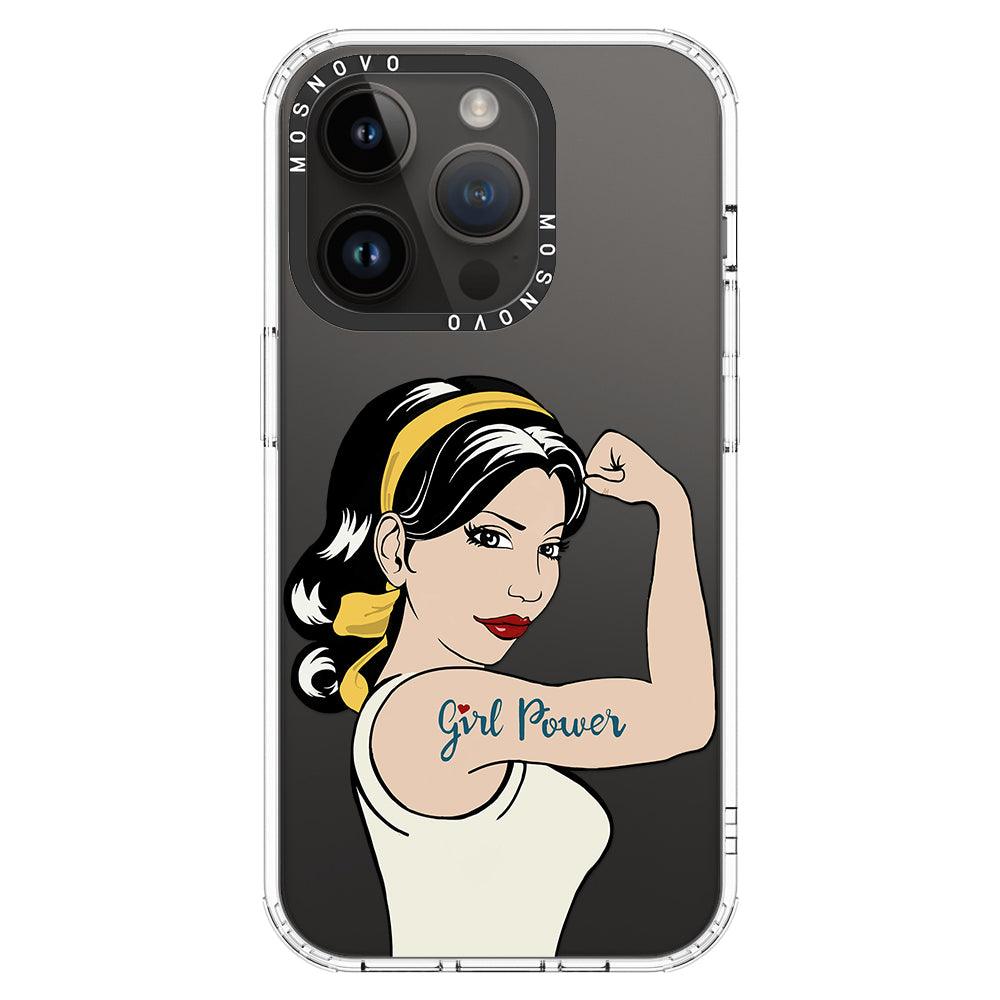 Girl Power Phone Case - iPhone 14 Pro Case - MOSNOVO