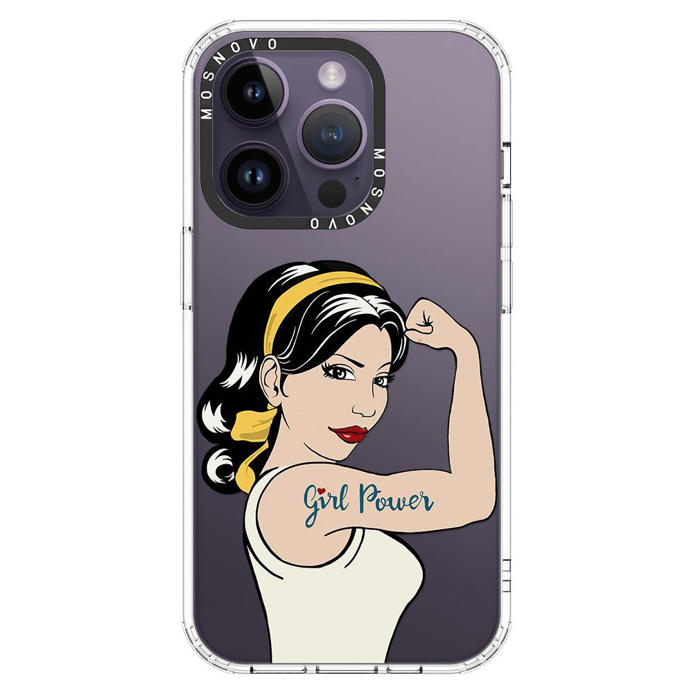 Girl Power Phone Case - iPhone 14 Pro Case - MOSNOVO