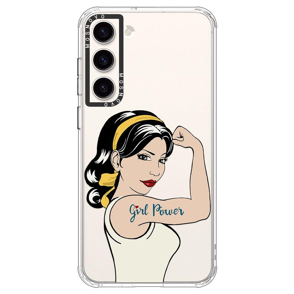 Girl Power Phone Case - Samsung Galaxy S23 Case - MOSNOVO