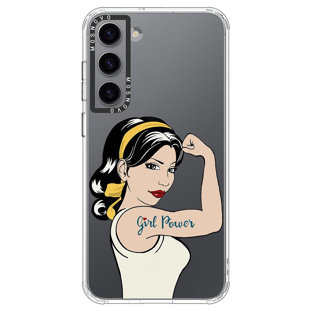 Girl Power Phone Case - Samsung Galaxy S23 Plus Case - MOSNOVO