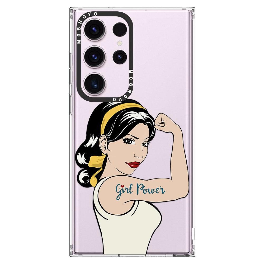 Girl Power Phone Case - Samsung Galaxy S23 Ultra Case - MOSNOVO