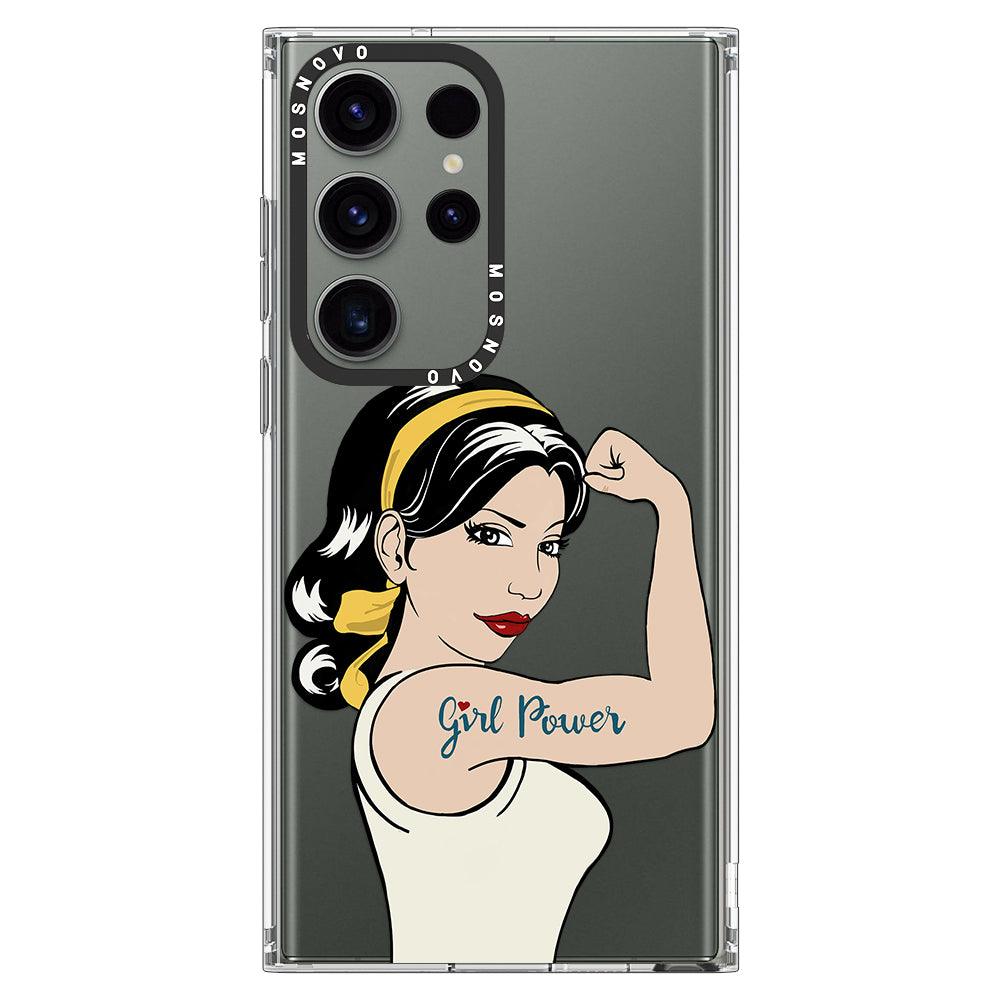 Girl Power Phone Case - Samsung Galaxy S23 Ultra Case - MOSNOVO