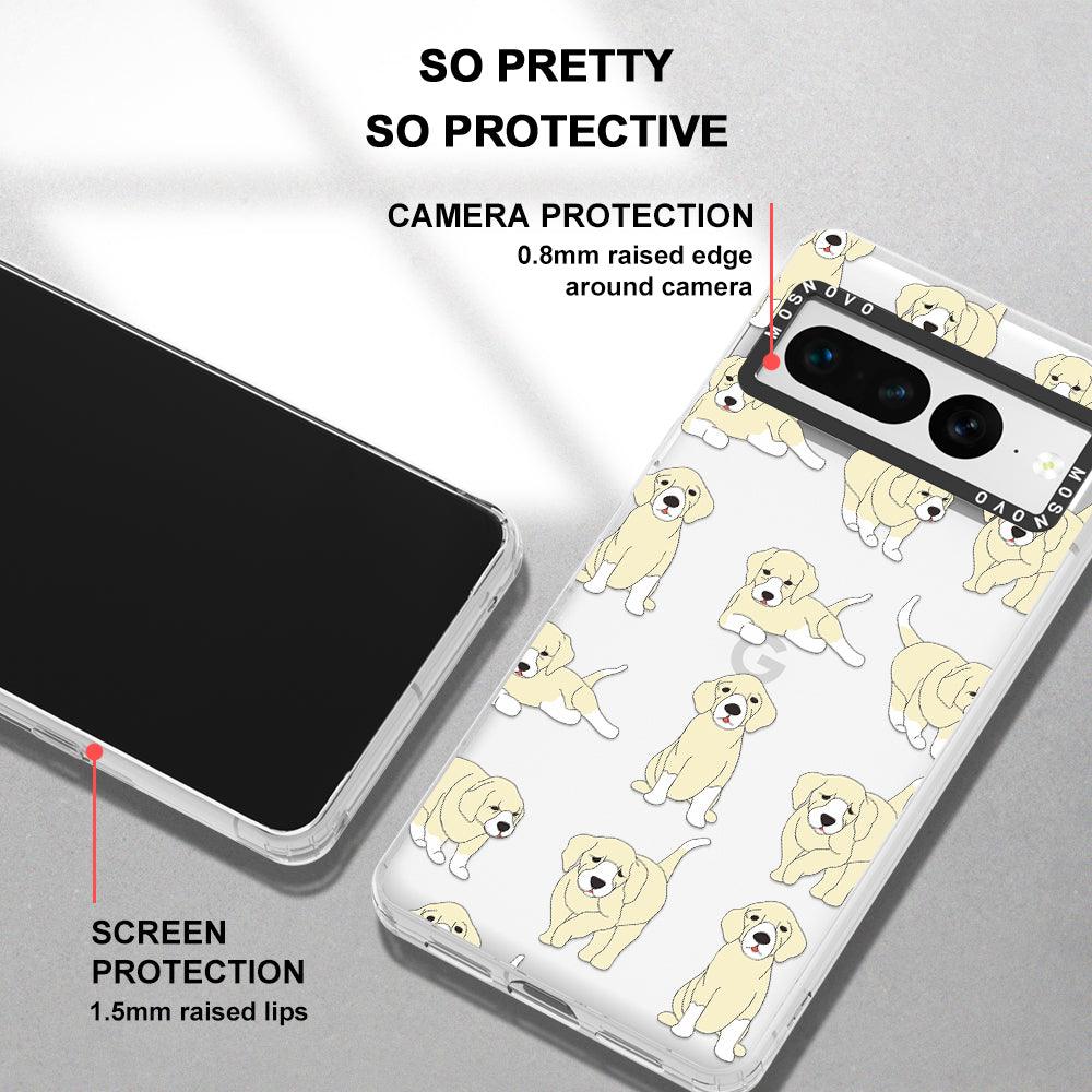 Golden Retriever Phone Case - Google Pixel 7 Pro Case - MOSNOVO