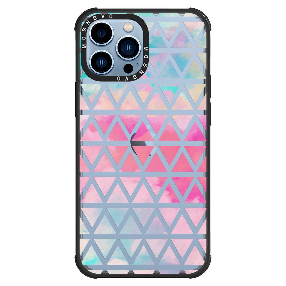 Gradient Triangles Phone Case - iPhone 13 Pro Max Case - MOSNOVO