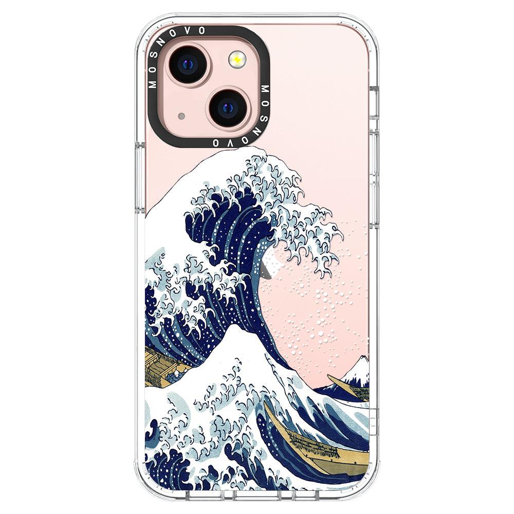 Great Wave Phone Case - iPhone 13 Mini Case - MOSNOVO