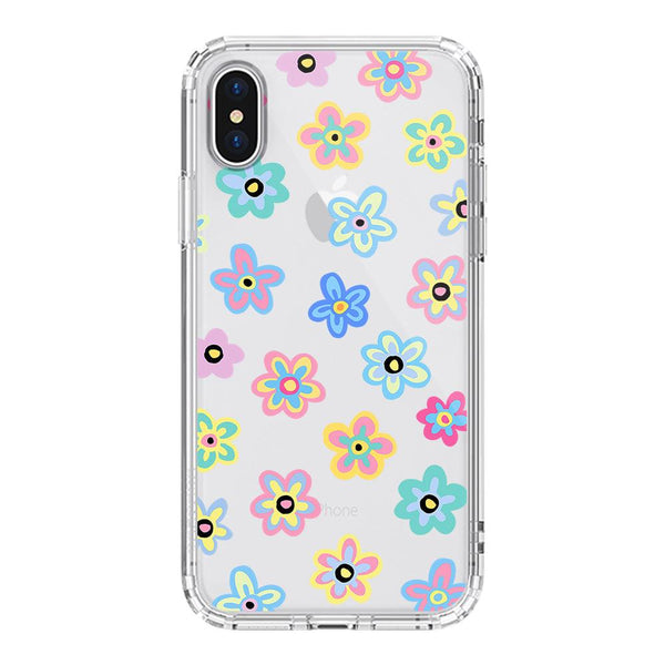 Imagine Flowers iPhone X XS Case