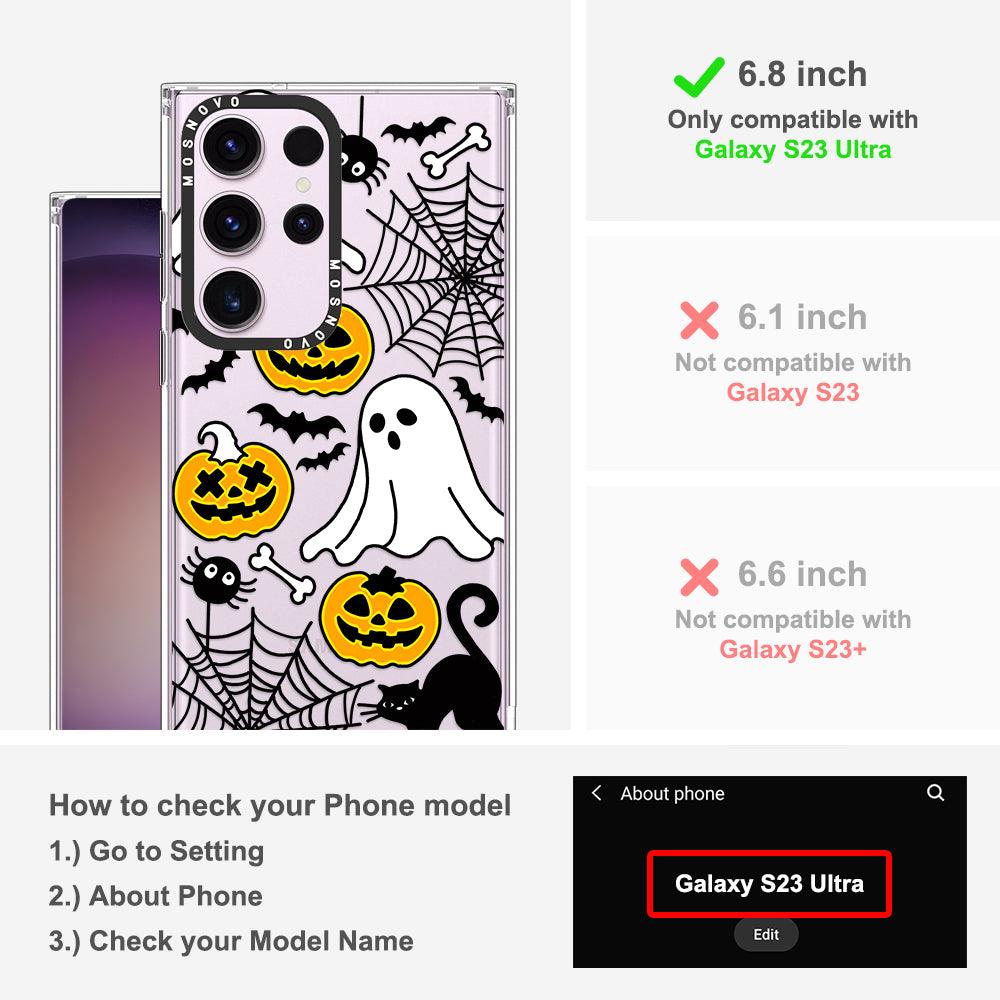 Halloween Decoration Phone Case - Samsung Galaxy S23 Ultra Case - MOSNOVO