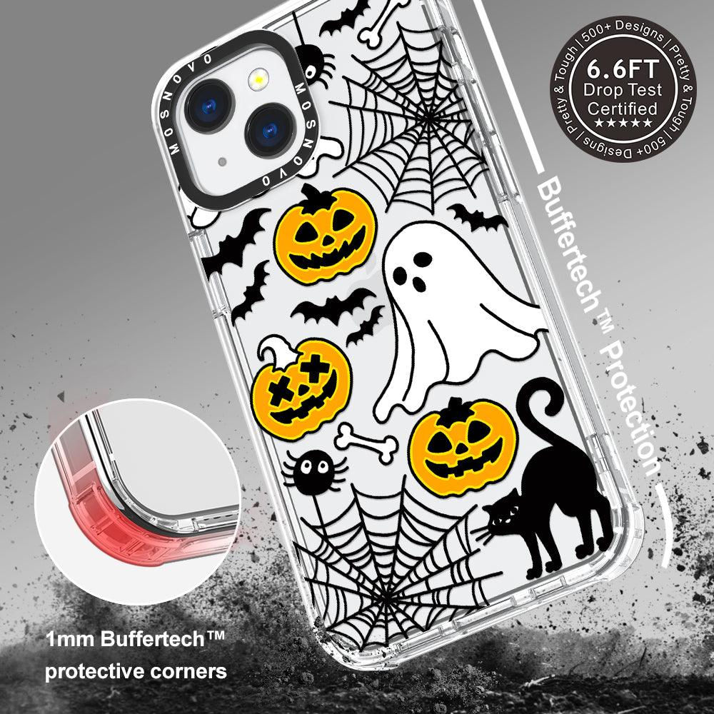 Halloween Pumpkin Phone Case - iPhone 13 Mini Case - MOSNOVO