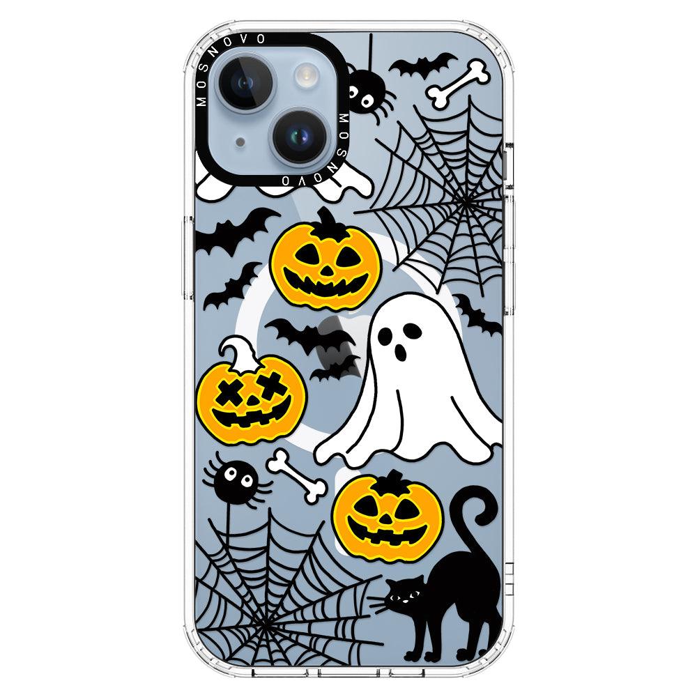 Halloween Pumpkin Phone Case - iPhone 14 Plus Case - MOSNOVO