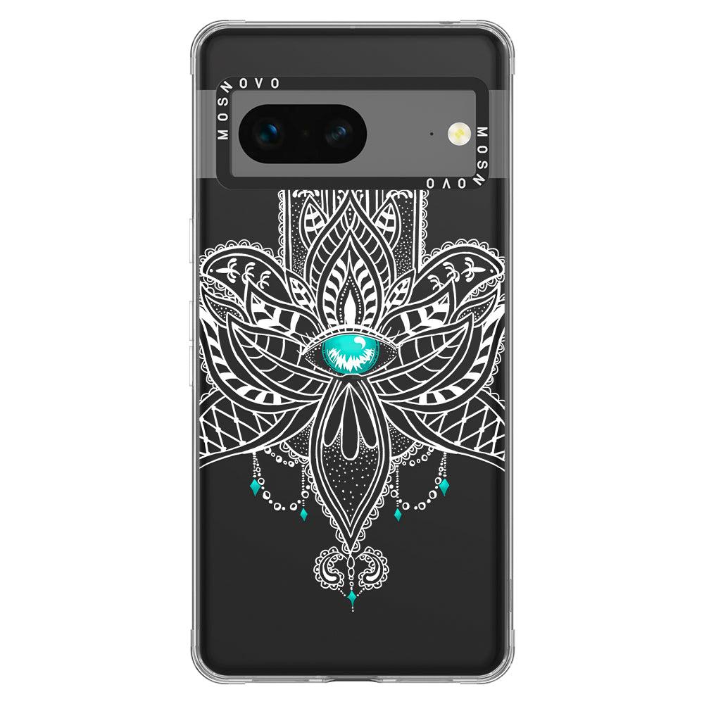 Hamsa Hand Phone Case - Google Pixel 7 Case - MOSNOVO