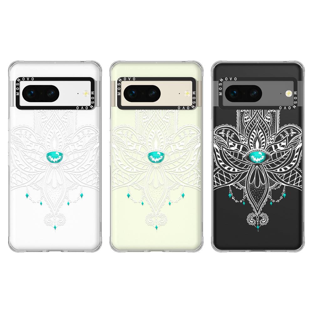 Hamsa Hand Phone Case - Google Pixel 7 Case - MOSNOVO