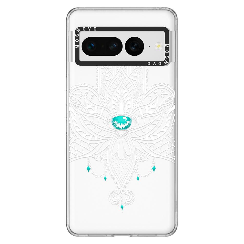 Hamsa Hand Phone Case - Google Pixel 7 Pro Case - MOSNOVO