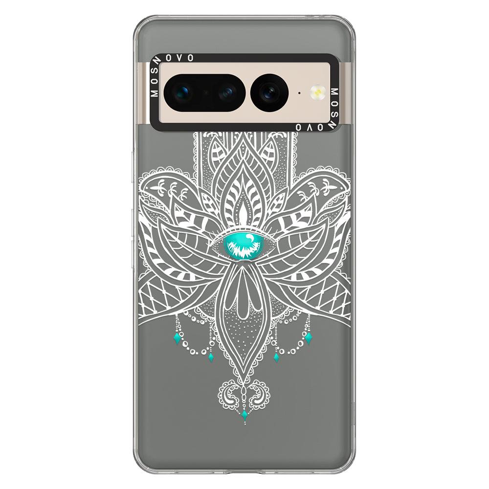 Hamsa Hand Phone Case - Google Pixel 7 Pro Case - MOSNOVO