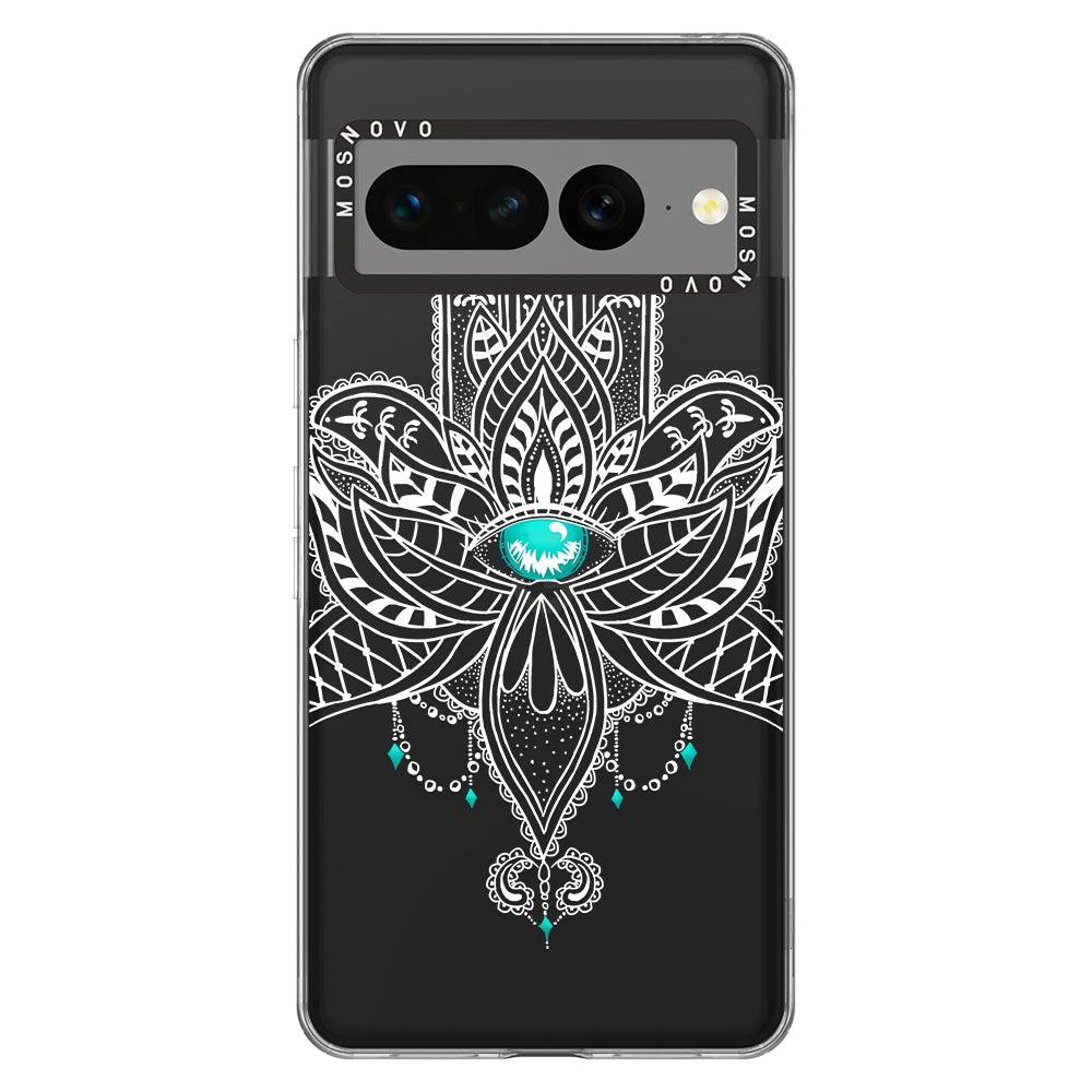 Hamsa Hand Phone Case - Google Pixel 7 Pro Case - MOSNOVO