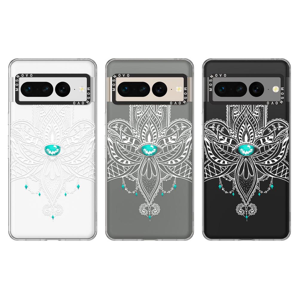 Hamsa Hand Phone Case - Google Pixel 7 Pro Case - MOSNOVO