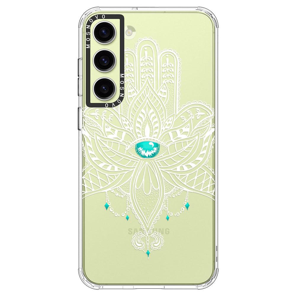 Hamsa Hand Phone Case - Samsung Galaxy S23 Case - MOSNOVO