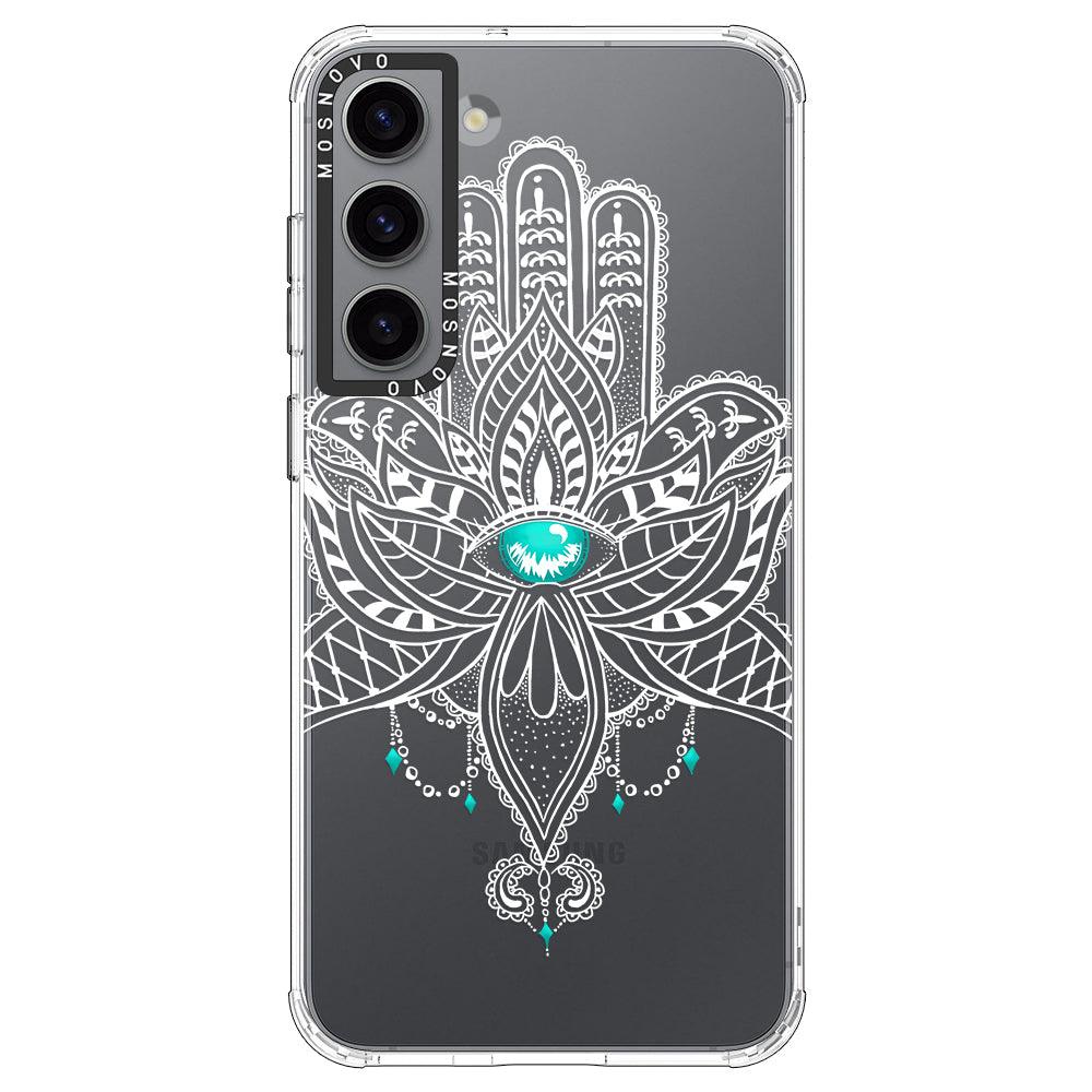 Hamsa Hand Phone Case - Samsung Galaxy S23 Case - MOSNOVO