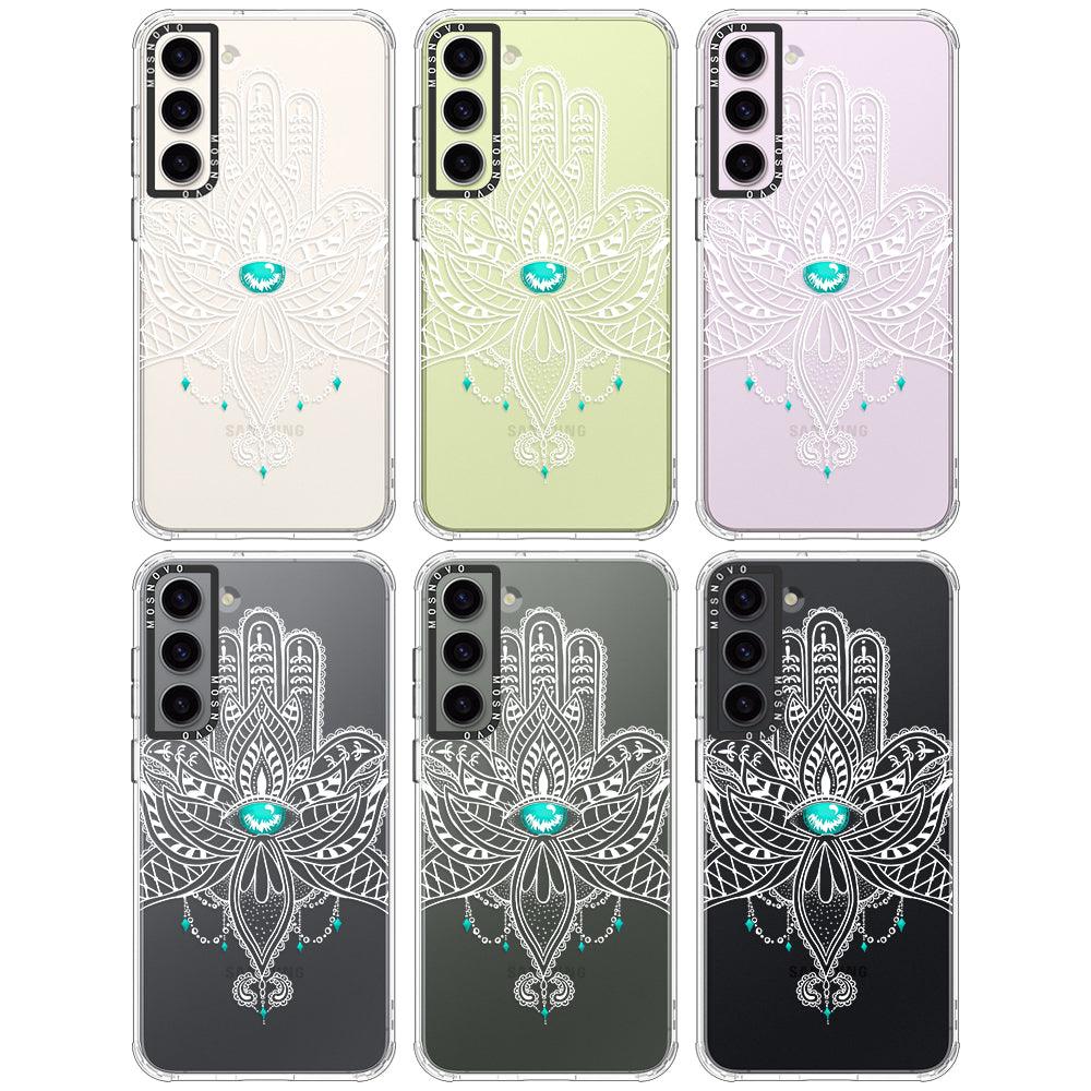 Hamsa Hand Phone Case - Samsung Galaxy S23 Case - MOSNOVO