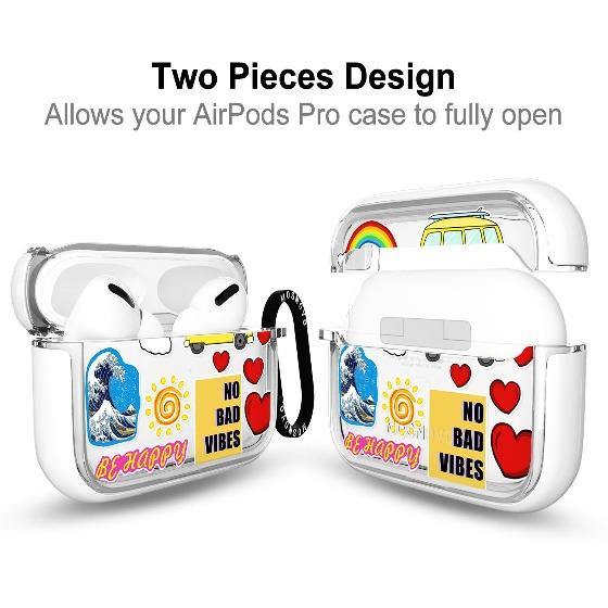 Happy Vibes AirPods Pro Case - MOSNOVO