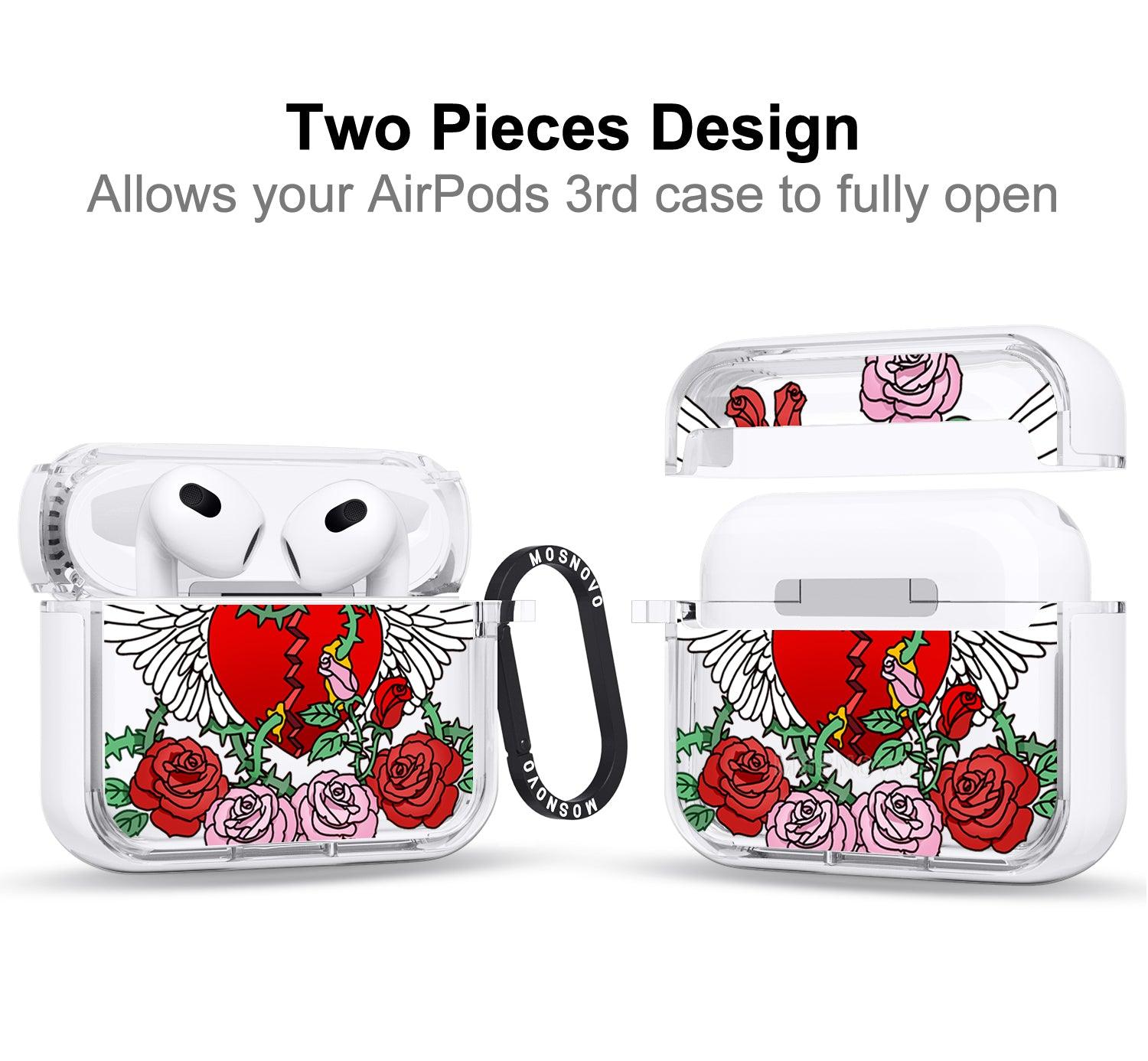 Wing Heart AirPods 3 Case (3rd Generation) - MOSNOVO