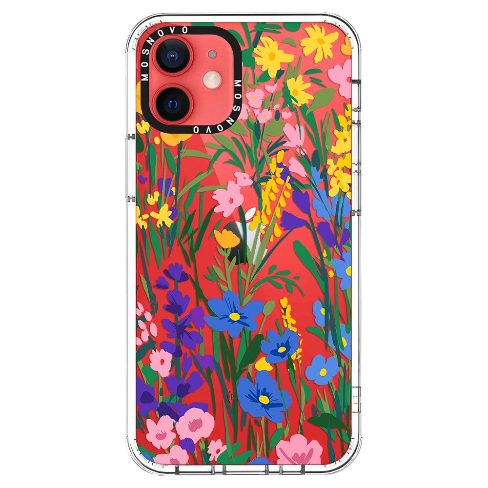 Hello Spring Phone Case - iPhone 12 Mini Case - MOSNOVO