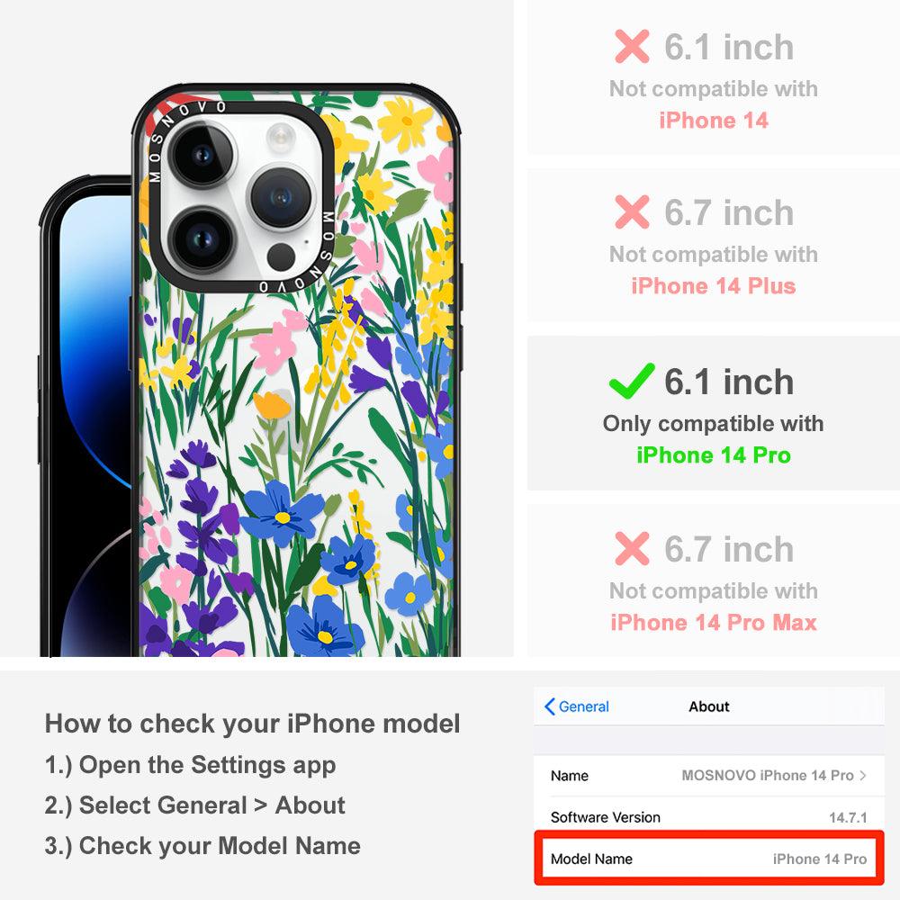 Hello Spring Phone Case - iPhone 14 Pro Case - MOSNOVO