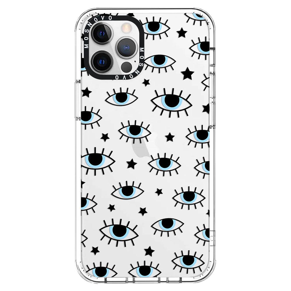 Hippie Eye Phone Case - iPhone 12 Pro Max Case - MOSNOVO