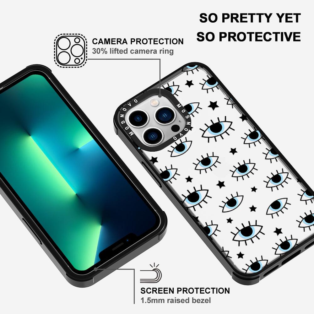 Hippie Eye Phone Case - iPhone 13 Pro Case - MOSNOVO