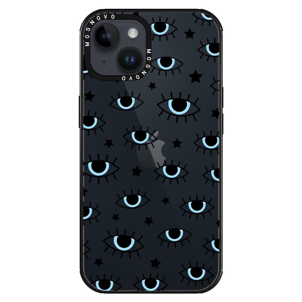 Hippie Eye Phone Case - iPhone 14 Plus Case - MOSNOVO