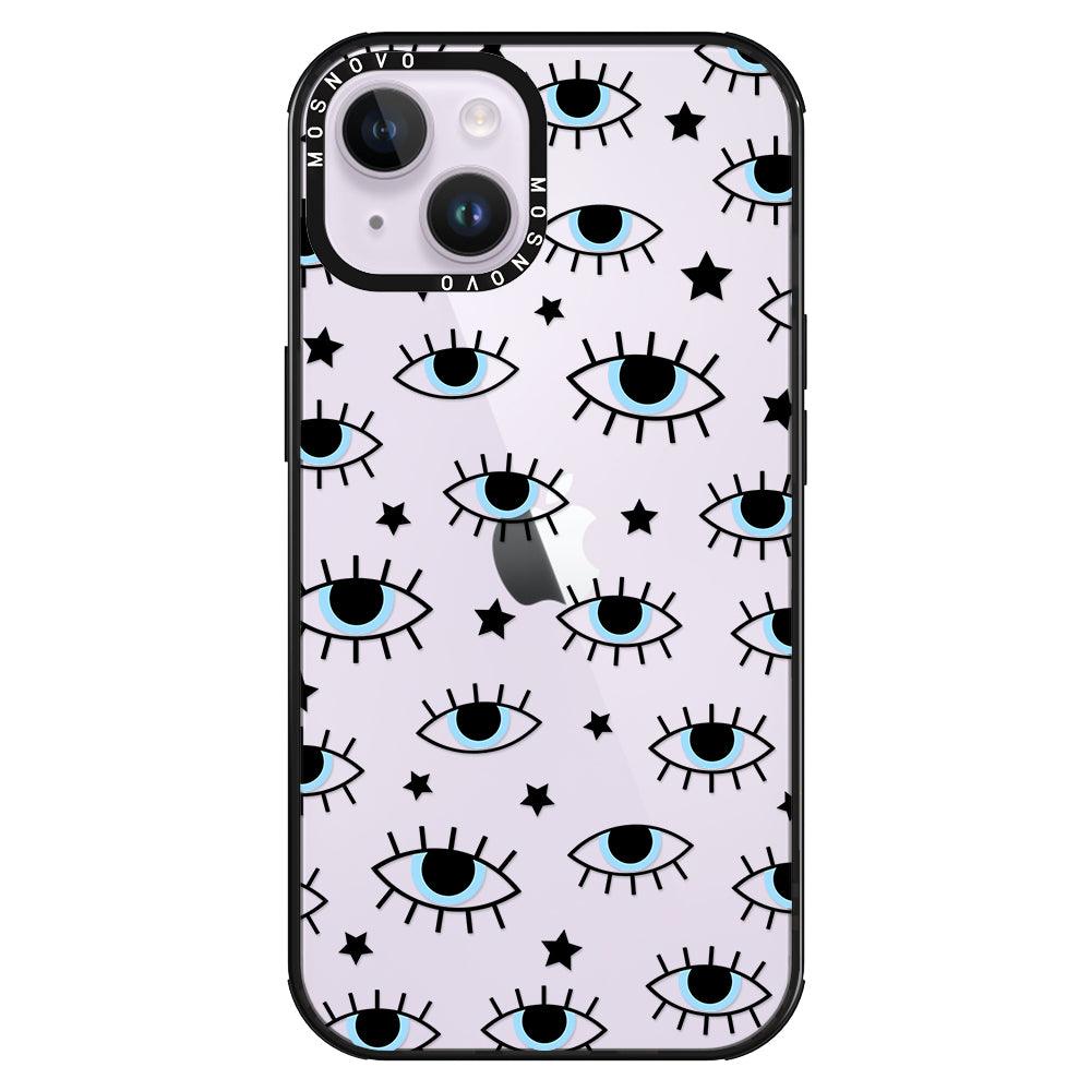 Hippie Eye Phone Case - iPhone 14 Plus Case - MOSNOVO