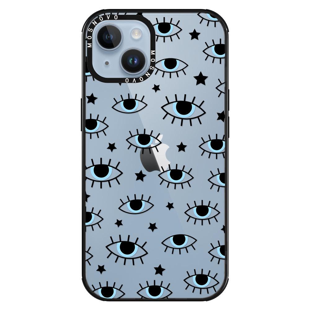 Hippie Eye Phone Case - iPhone 14 Plus Case - MOSNOVO